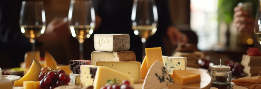 vin et le fromage